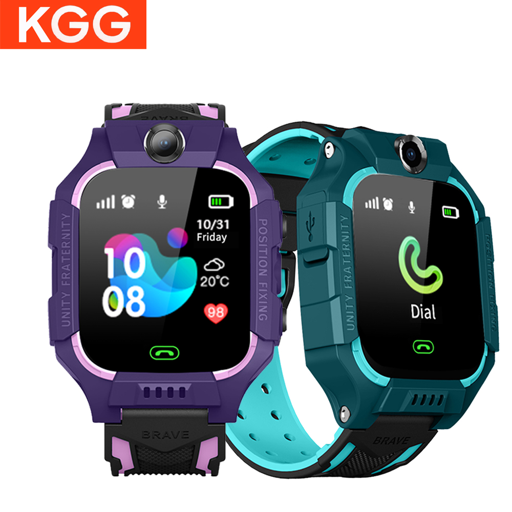 Smartwatch Digital Watches For Girls - นาฬิกาข้อมือเด็กเด็กสมาร์ทนาฬิกา 2G ซิมการ์ด Smartwatch สําหรับเด็ก SOS