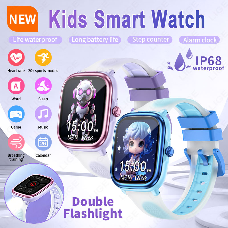 French Connection Watches Smartwatch App - LIGE เด็กผู้หญิงเด็กผู้ชายนำเสนอสมาร์ทวอทช์ติดตามการออกกำลังกายโทรผ่านบลูทูธสมาร์ทวอทช์ผู้ชายผู้หญิงเครื่องนับก้าวกันน้ำนาฬิกาเด็ก