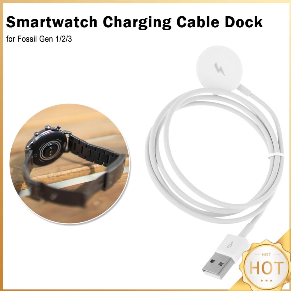 Fossil Watches Smartwatch Gen 3 - เครื่องชาร์จนาฬิกา ผู้ใช้ธุรกิจการเดินทางสําหรับ Fossil Gen 1/2/3 USB