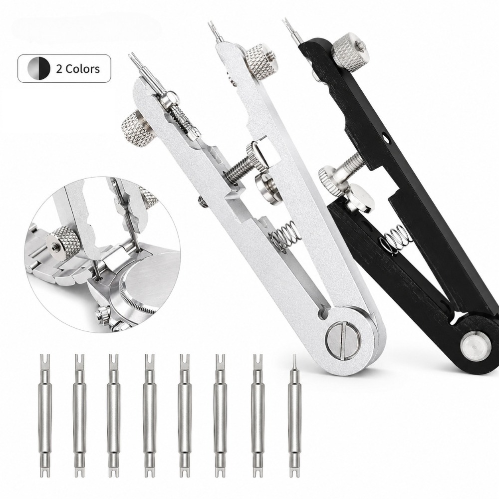 Spring Bar Tool - ชุดคีมถอดสปริงบาร์นาฬิกา เครื่องมือแหนบสำหรับถอดสายรัดข้อมือ สำหรับซ่อมและเปลี่ยนสายนาฬิกา