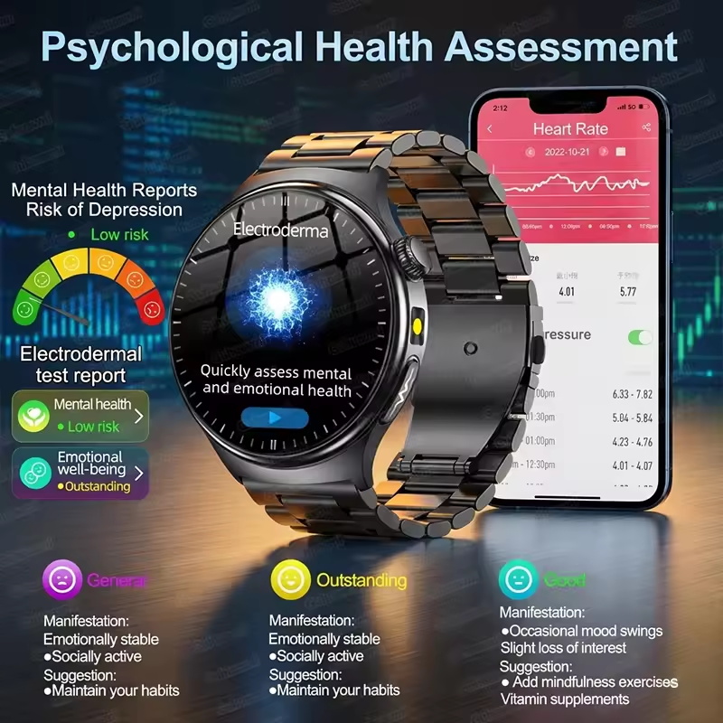 สมาร์ทวอทช์อัจฉริยะเพื่อสุขภาพ - Smartwatch Professional Watches For Men บทวิจารณ์และราคา