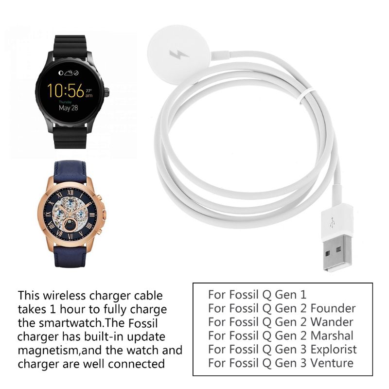 แท่นชาร์จ Fossil Gen 2 Gen 3 ส - Fossil Watches Smartwatch Gen 3 บทวิจารณ์และราคา