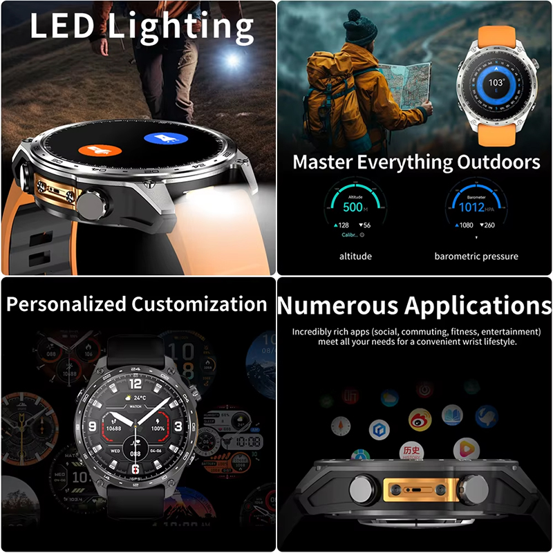 นาฬิกาสมาร์ทวอทช์ผู้ชายรุ่นใหม - Smartwatch Professional Watches For Men บทวิจารณ์และราคา