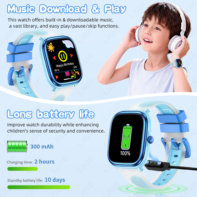 LIGE เด็กผู้หญิงเด็กผู้ชายนำเส - French Connection Watches Smartwatch App บทวิจารณ์และราคา