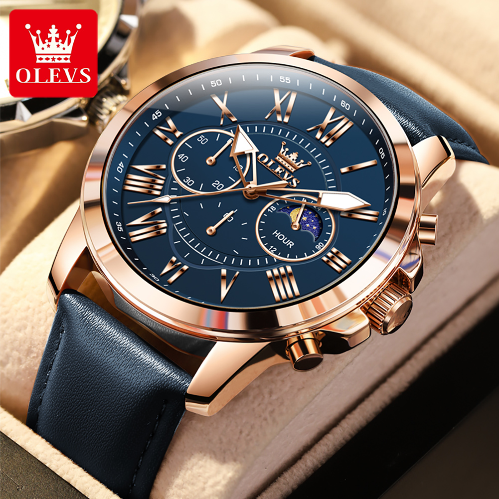 นาฬิกาข้อมือผู้ชาย OLEVS 3632  - Smartwatch Watches Brands For Men บทวิจารณ์และราคา