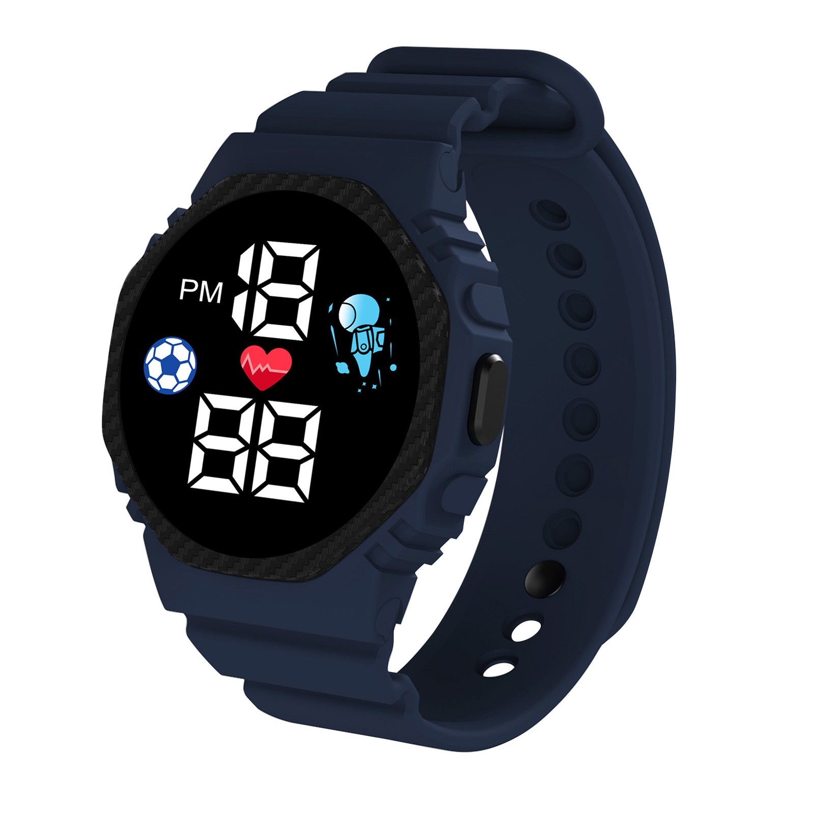 สมาร์ทวอท์ชหลากสีสำหรับเด็กเด็ - Smartwatch Digital Watches For Girls บทวิจารณ์และราคา