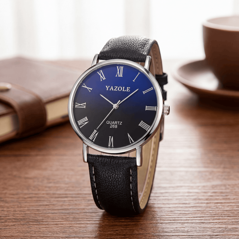 YAZOLE นาฬิกาควอทซ์สไตล์มินิมอ - Smartwatch Watches Brands For Men บทวิจารณ์และราคา