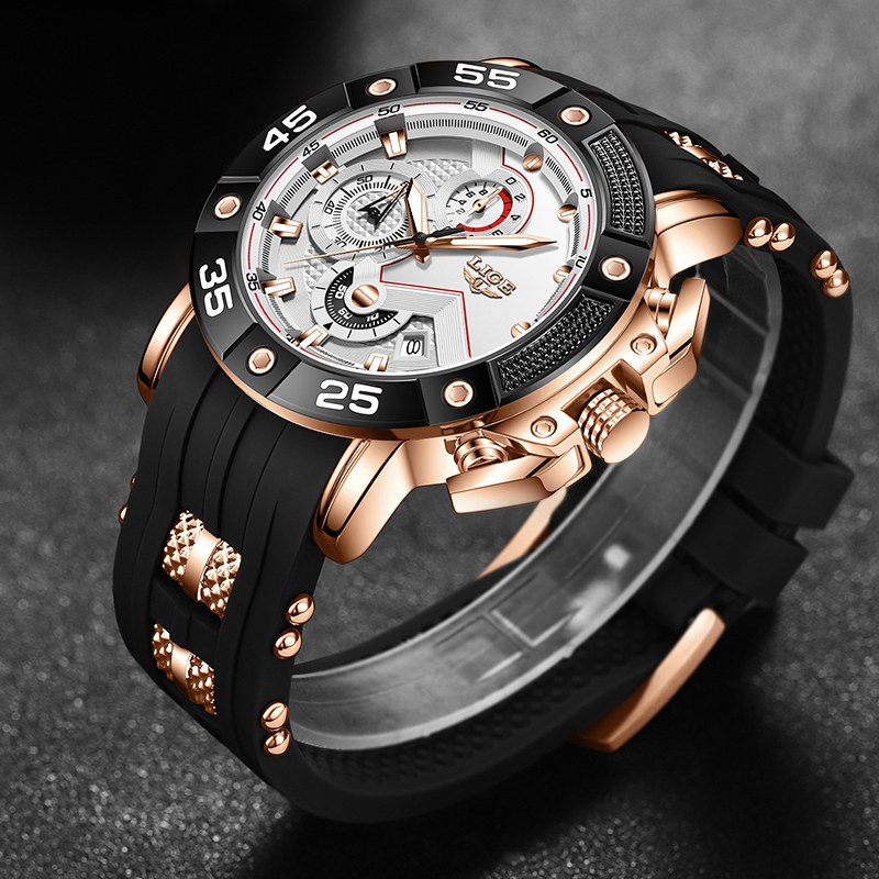 นาฬิกาควอตซ์ LIGE แบรนด์ดังระด - Smartwatch Watches Brands For Men บทวิจารณ์และราคา