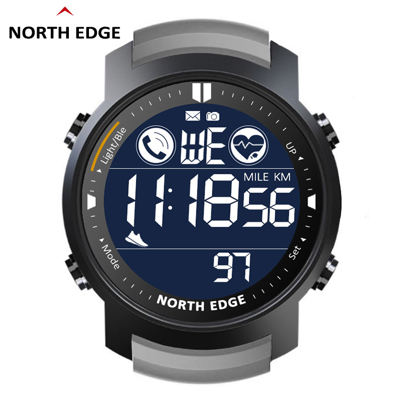 NORTH EDGE สมาร์ทวอท์ชผู้ชายเค - Smartwatch Professional Watches For Men บทวิจารณ์และราคา