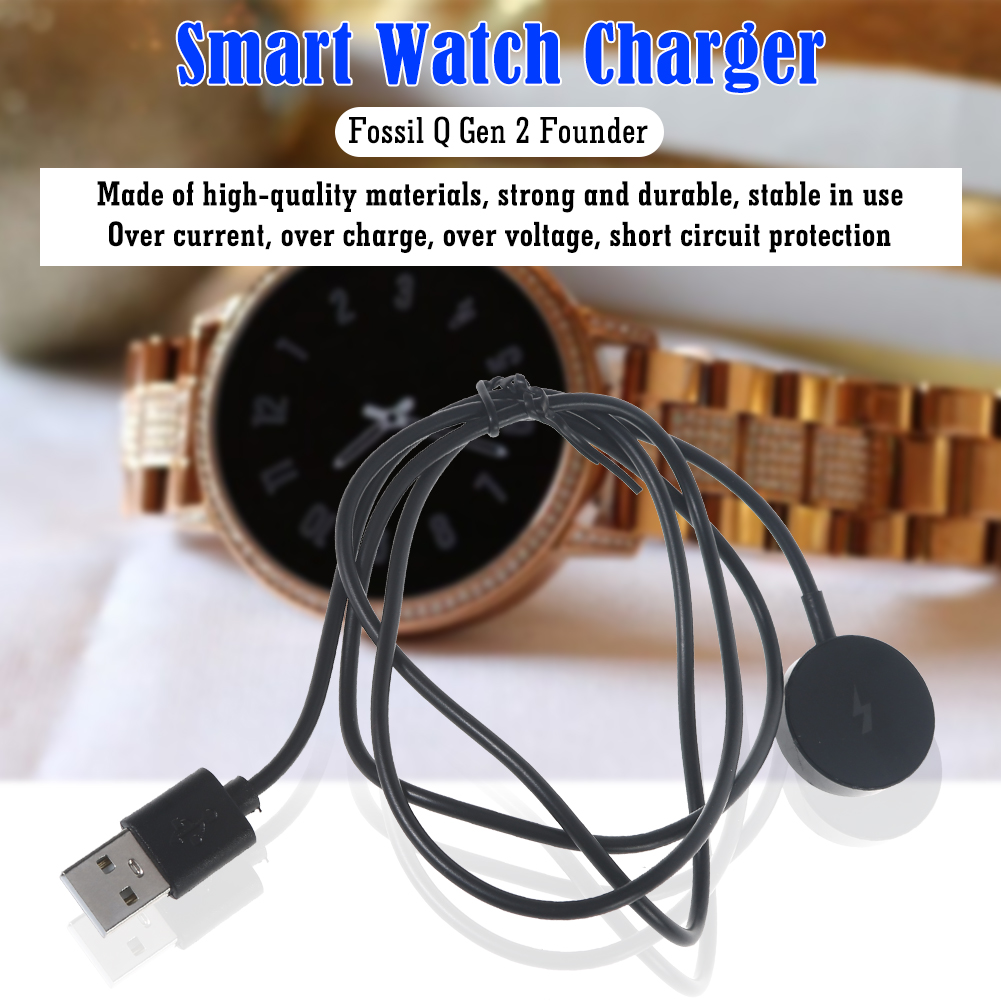 1 ม. สมาร์ทวอทช์เครื่องชาร์จแม - Fossil Watches Smartwatch Gen 3 บทวิจารณ์และราคา