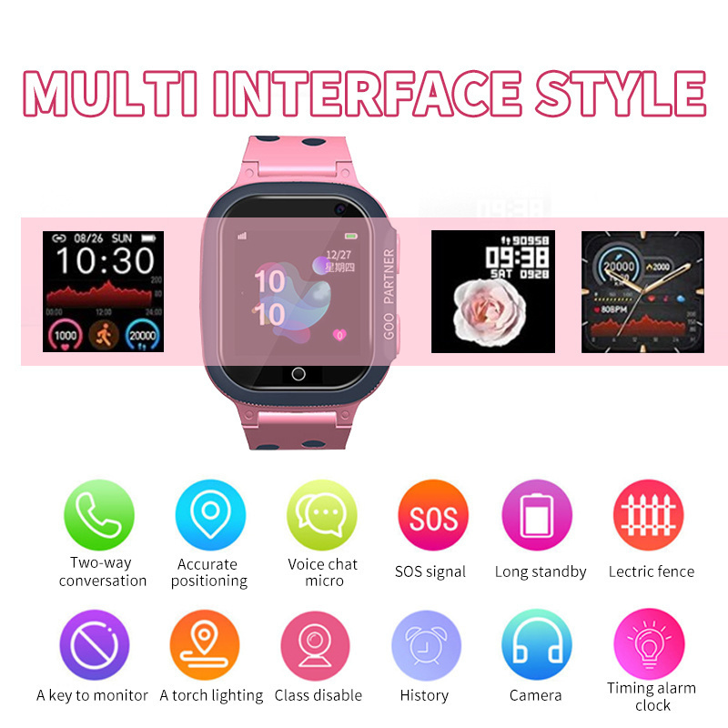 เด็กดูสมาร์ทนาฬิกาอัจฉริยะกันน - Smartwatch Digital Watches For Girls บทวิจารณ์และราคา