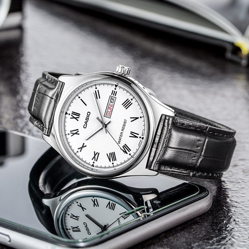 นาฬิกาข้อมือผู้ชายแบบอนาล็อก C - Casio Watches Smartwatch บทวิจารณ์และราคา
