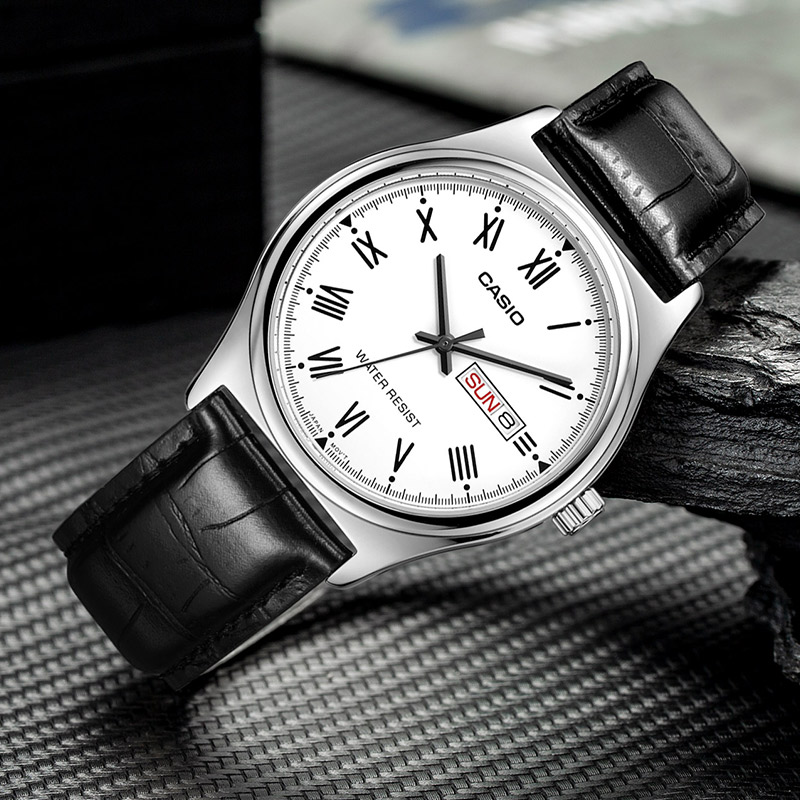 นาฬิกาข้อมือผู้ชายแบบอนาล็อก C - Casio Watches Smartwatch บทวิจารณ์และราคา