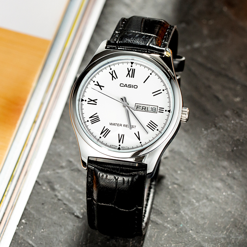 นาฬิกาข้อมือผู้ชายแบบอนาล็อก C - Casio Watches Smartwatch บทวิจารณ์และราคา