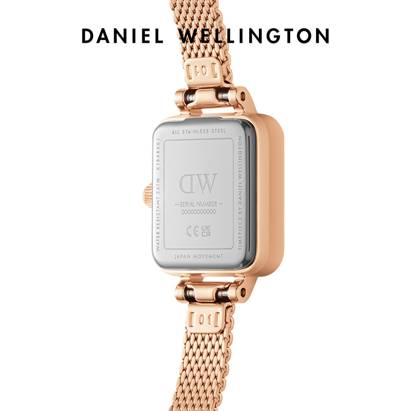 นาฬิกาผู้หญิงแดเนียล เวลลิงตัน - Mesh Stainless Strap บทวิจารณ์และราคา