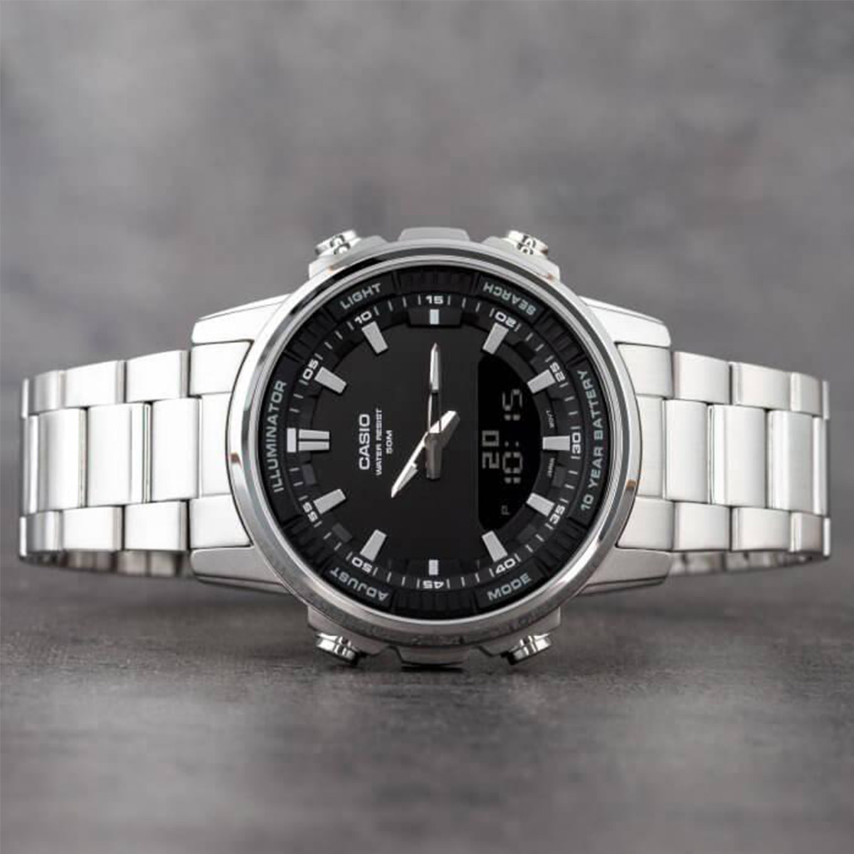 คาสิโอ AMW‑880D |   นาฬิกาข้อม - Casio Watches Smartwatch บทวิจารณ์และราคา