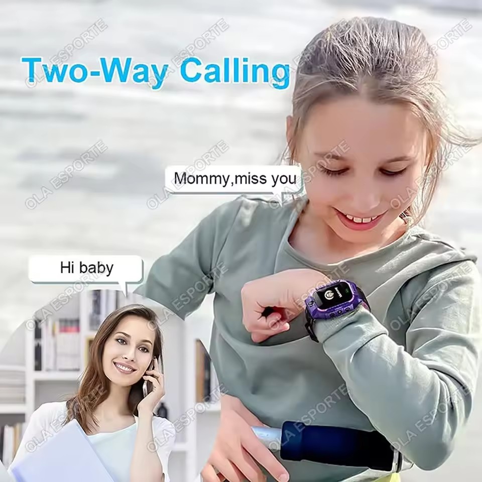 นาฬิกาสมาร์ทวอทช์เด็กแบบกันน้ำ - Smartwatch Digital Watches For Girls บทวิจารณ์และราคา
