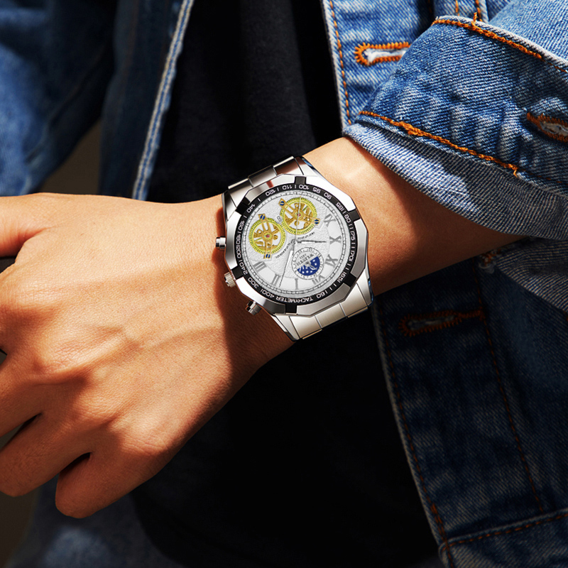 แบรนด์หรูผู้ชายนาฬิกาควอตซ์แฟช - Smartwatch Watches Brands For Men บทวิจารณ์และราคา
