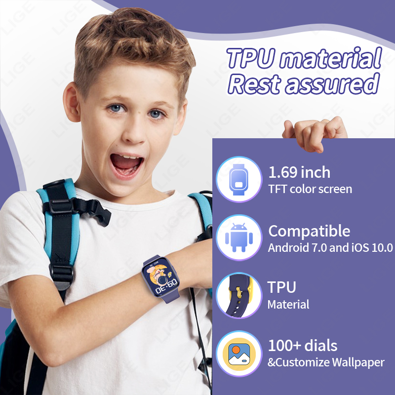 Lige เด็กสมาร์ทวอท์ชผู้หญิงฟิต - Smartwatch Digital Watches For Girls บทวิจารณ์และราคา