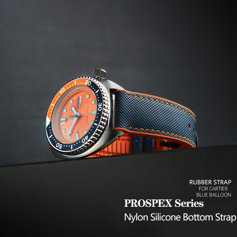 ไนลอนซิลิโคนด้านล่างสำหรับนาฬิ - Seiko Watch Prospex บทวิจารณ์และราคา