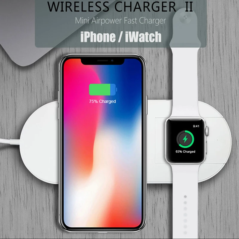 2 in 1 Fast Wireless Charger P - Watch Watch Xs บทวิจารณ์และราคา
