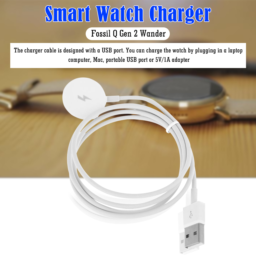 สายชาร์จนาฬิกา สาย USB สำหรับช - Fossil Watches Smartwatch Gen 3 บทวิจารณ์และราคา
